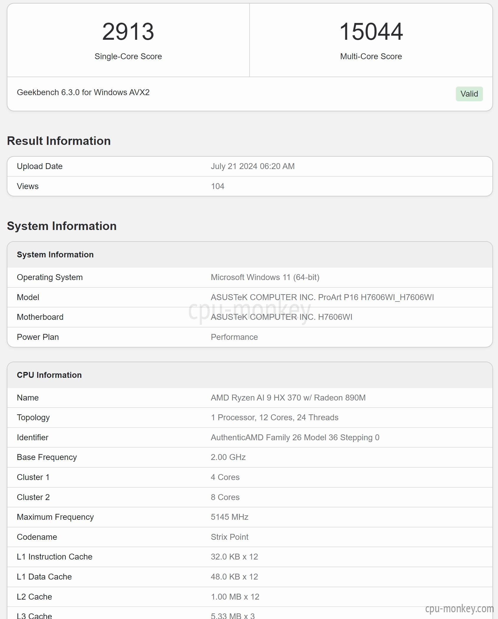 Amd Ryzen Ai Hx Benchmark Test Et Sp Cifications